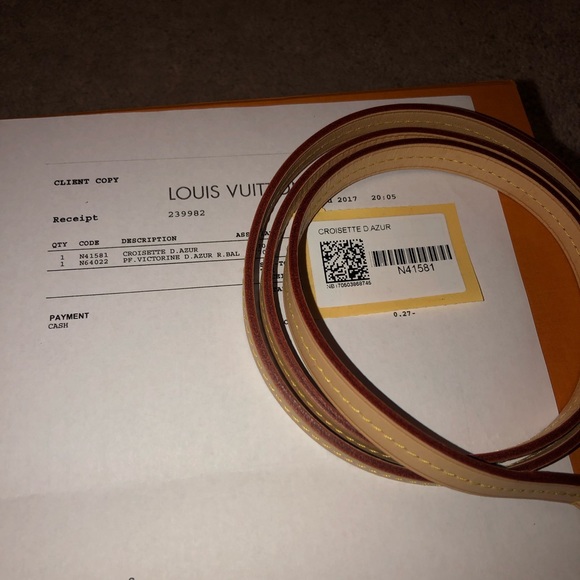 ❤️❤️SOLD❤️❤️Louis Vuitton croisette D.azur - Picture 5 of 5